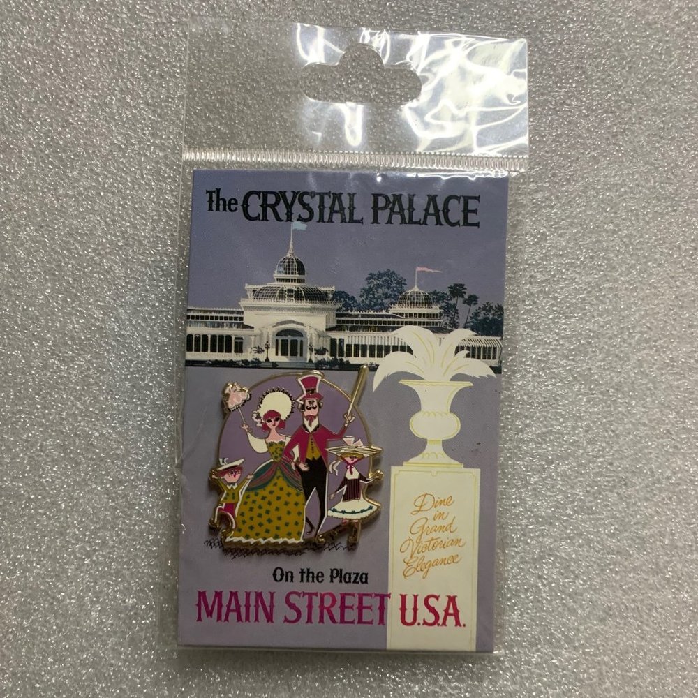 Disney WDI - 2012 Attraction Poster & Pin LE 300 - WDW Crystal Palace